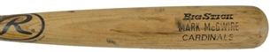 Mark McGwire 1999 Game Used bat